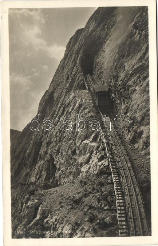 Pilatusbahn, Eselwand / funicular