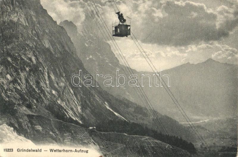 Grindelwald, Wetterhorn-Aufzug / funicular