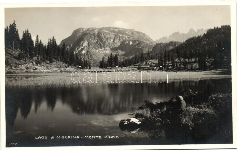 Lake Misurina, Monte Piana