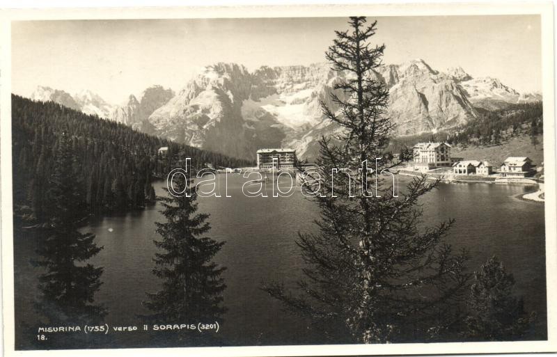 Misurina, Sorapis