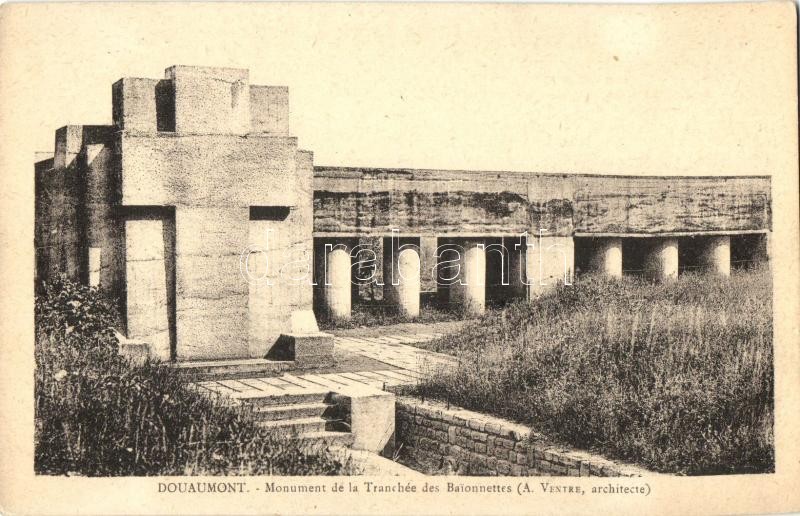 Douaumont, Monument de la Tranchée des Baionnettes / Bayonett trench monument