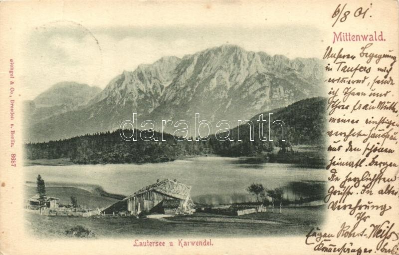 Mittenwald, Lautersee und Karwendel