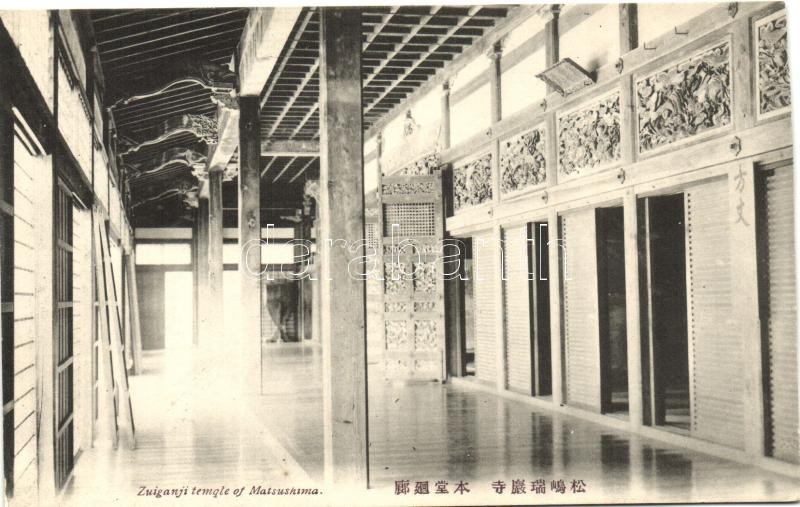 Matsushima, Zuigan-ji temple, interior