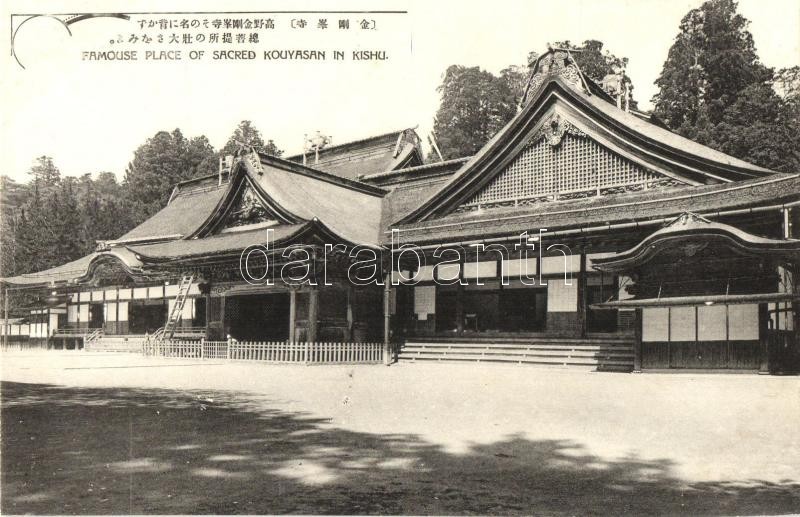 Kishu, Kii; Famous place of sacred Kouyasan