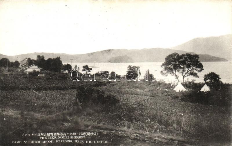 Lake Nojiri, Shinsyu; camp neighbourhood, Boarding high school