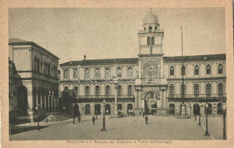 Padova, Palazzo del Capitano, Torre dell'orologio / palace, clock tower