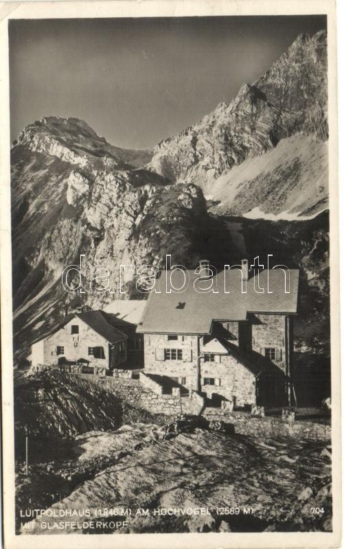 Hochvogel mit Glasfelderkopf, Luitpoldhaus