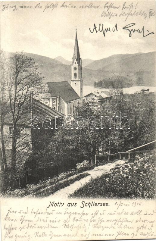 Schliersee, church