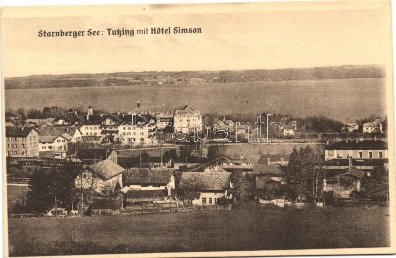 Tutzing, Hotel Simson, Starnberger See