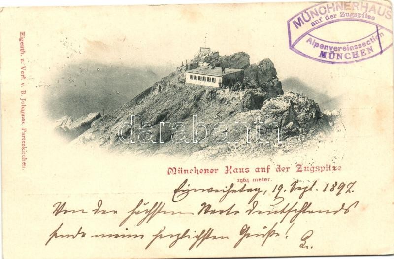 1897 Zugspitze, Münchener Haus