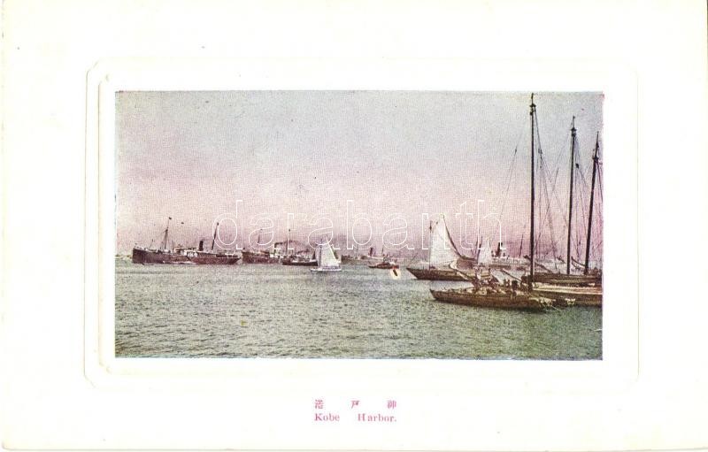 Kobe, harbor, ships