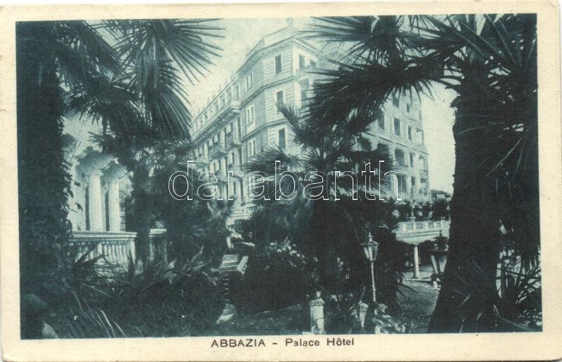 Abbazia, palace Hotel