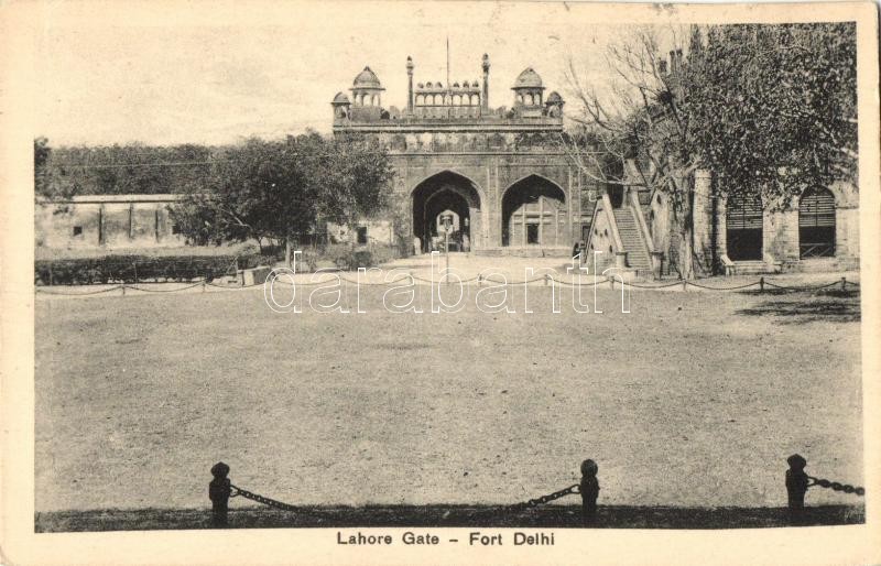 Delhi, Red fort, Lahore Gate