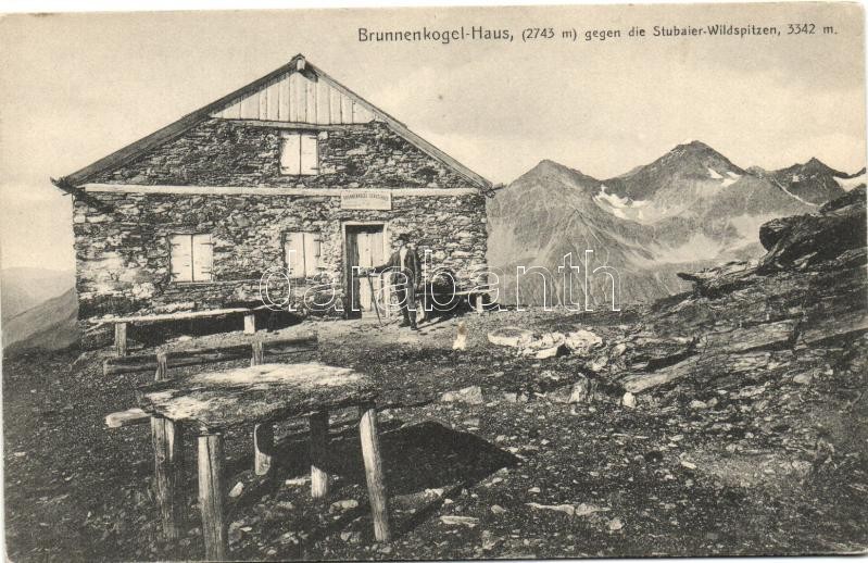 Brunnenkogel-Schutzhaus, Stubaier Wildspitzen / rest house