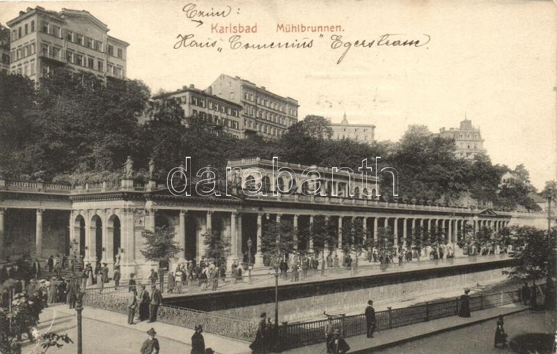 Karlovy Vary, Karlsbad; Mühlbrunnen