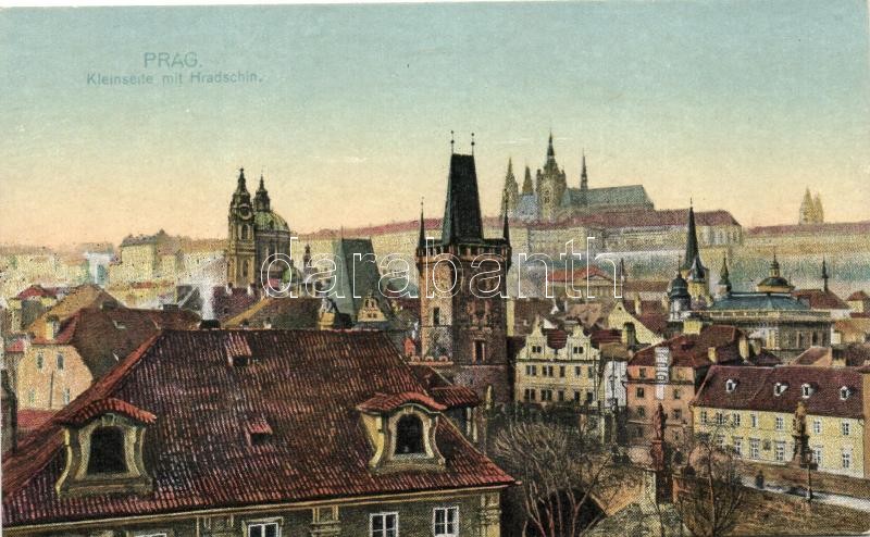 Prague, Prag; Kleinseite, Hradschin / castle