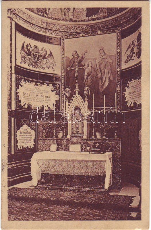 Jerusalem, Austro-Hungarian pilgrimage chapel, High Altar, interior