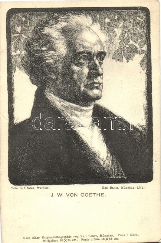 Johann Wolfgang von Goethe s: Karl Bauer