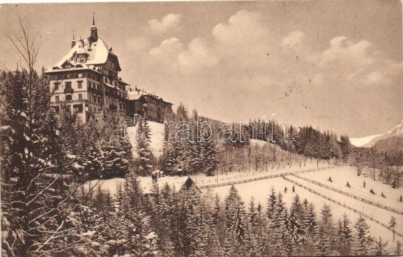 Semmering, Südbahnhotel winter