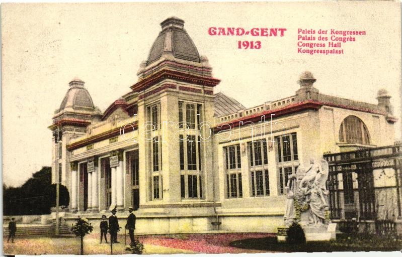 1913 Ghent, Gand; Exposition Universelle Congress Hall