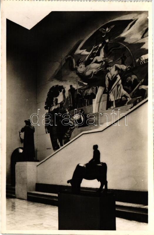 1937 Paris, Exposition Internationale, Pavillon Hongroise / Hungarian pavilion, Court of Honour