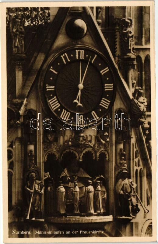 Nürnberg, Männleinlaufen an der Frauenkirche / church clock