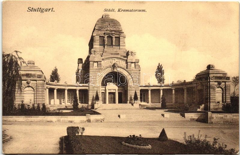 Stuttgart, Städt. Krematorium / crematory