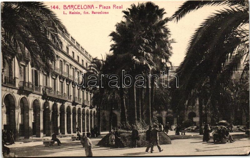 Barcelona, Plaza Real / square