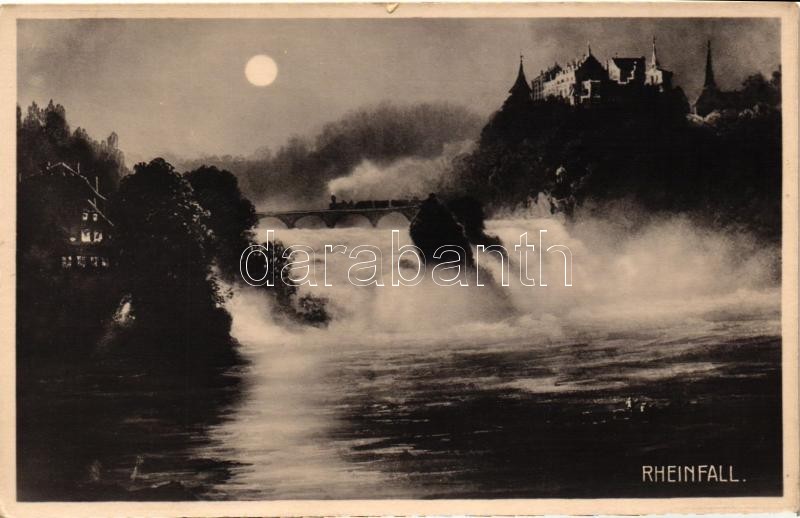 Rhine Falls, Rheinfall; Laufen castle