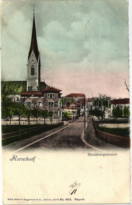 Rorschach, Mariabergstrasse / street