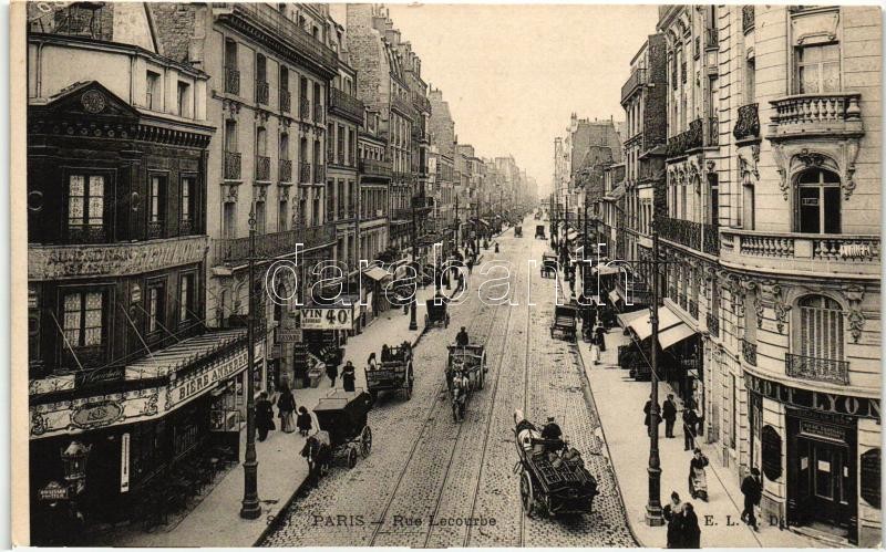 Paris, Rue Lecourbe / street, shops