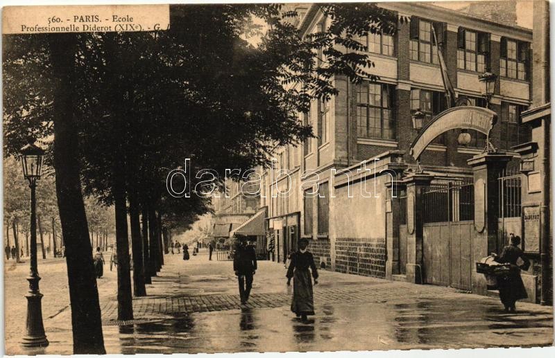 Paris, Ecole Professionnelle Diderot / school