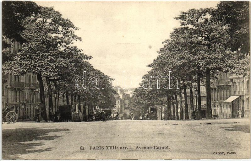 Paris, Avenue Carnot