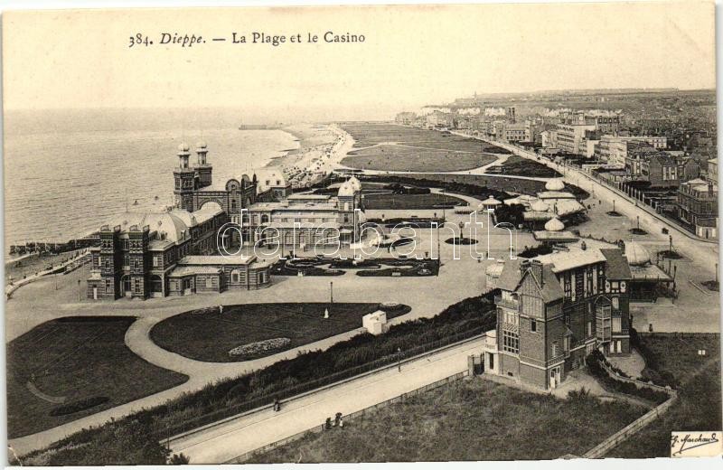Dieppe, Beach, casino
