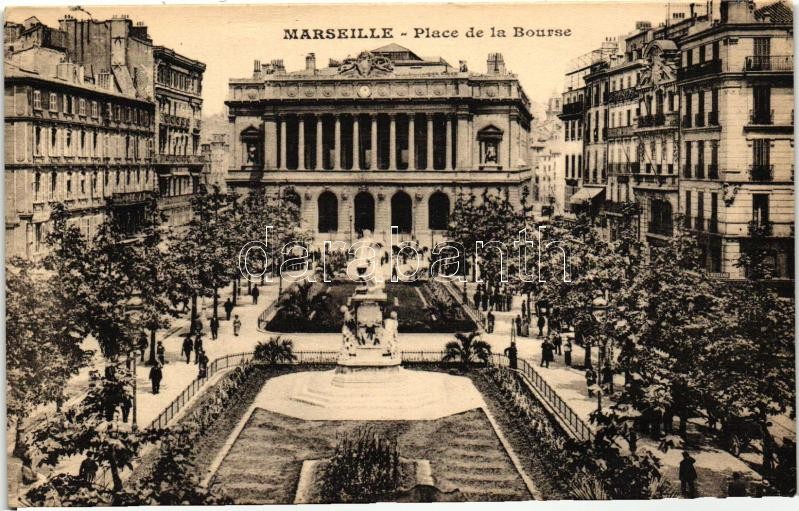 Marseille, Place de la Bourse / square
