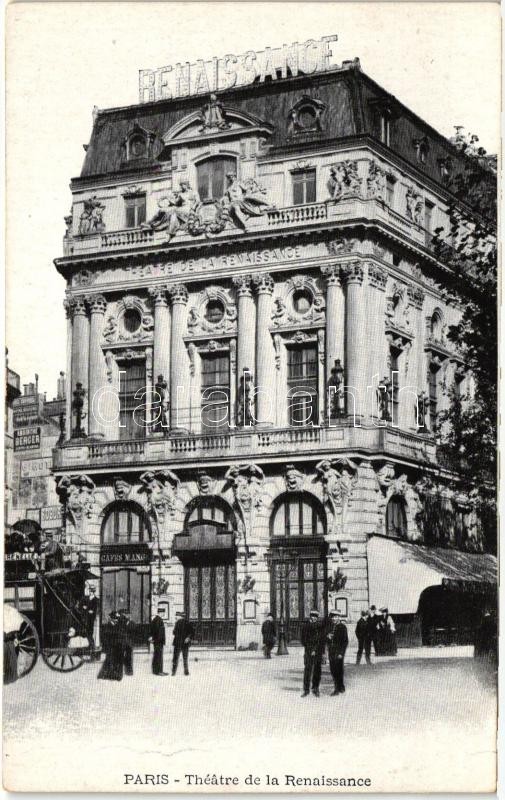 Paris, Theatre de la Renaissance