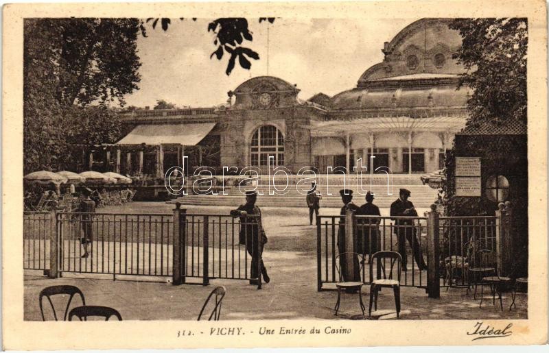 Vichy, entry of the casino