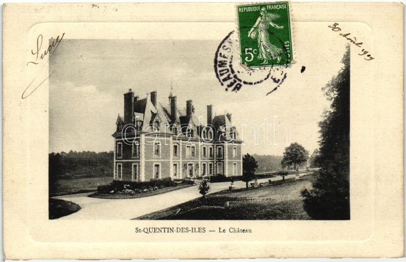 Saint-Quentin-des-Isles, Le Chateau / castle