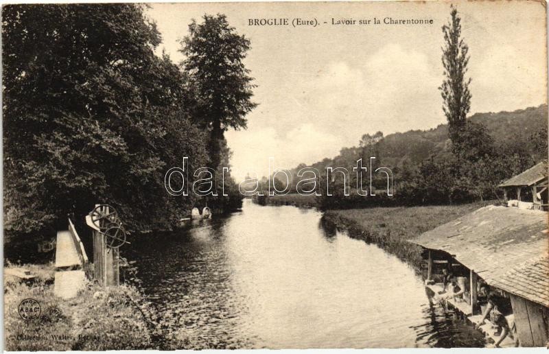 Broglie, Lavoir sur le Charentonne / washing house
