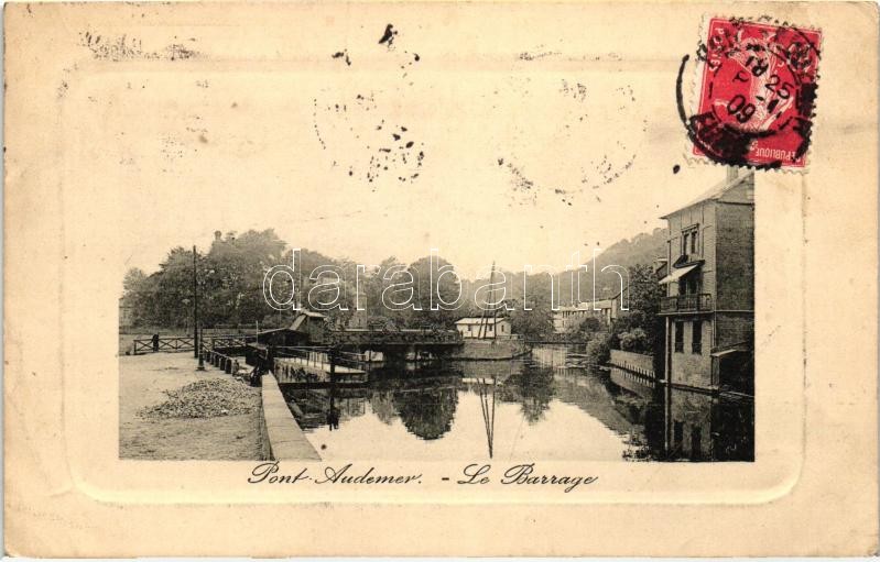 Pont-Audemer, Le Barrage / dam