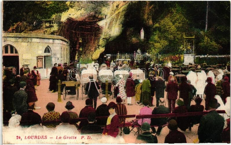 Lourdes, La grotte / cave