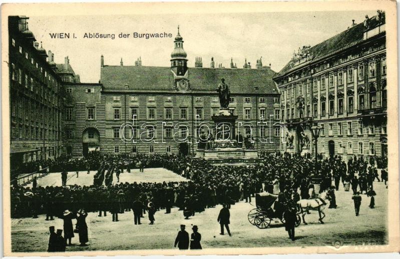 Vienna, Wien I. Ablösung der Burgwache / castle guard