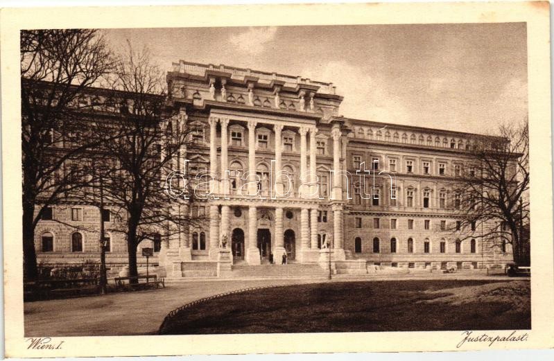 Vienna, Wien I. Justizpalast / palace of justice