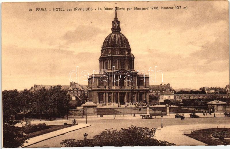 Paris, Hotel des Invalides, dome