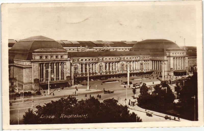 Leipzig, Hauptbahnhof / railway station