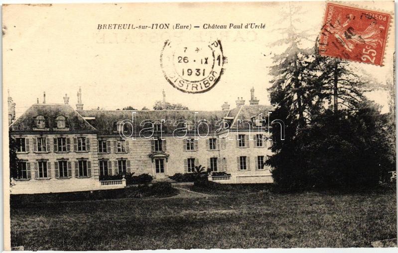 Breteuil-sur-Iton, Chateau Paul d'Urclé / castle