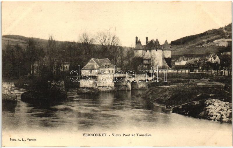 Vernon, Vernonnet; Tourelles / old bridge, towers