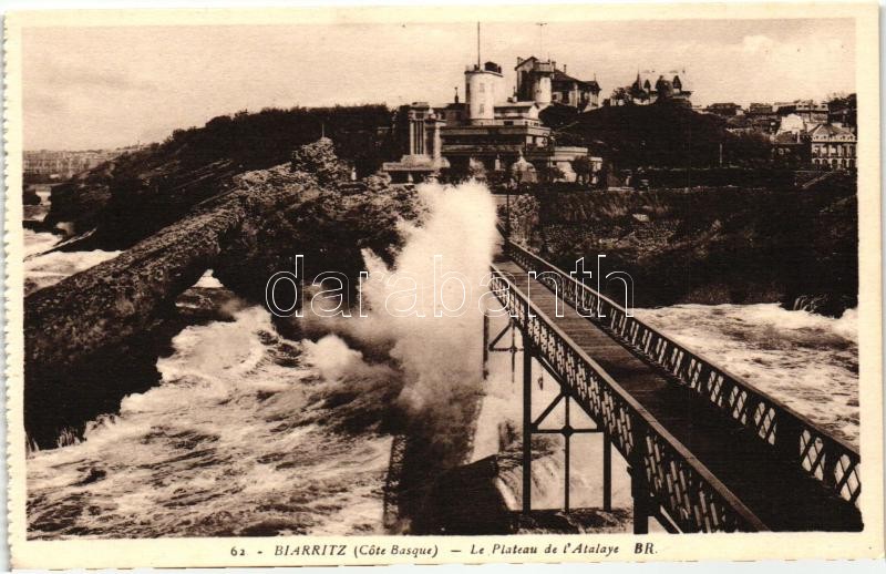 Biarritz, Plateau de l'Atalaye / brideg