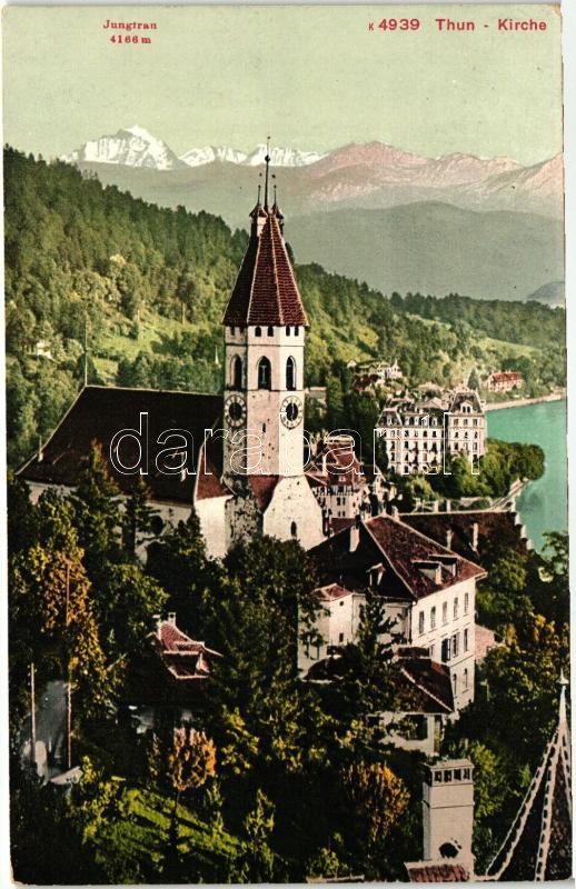 Thun, Kirche, Jungfrau / church