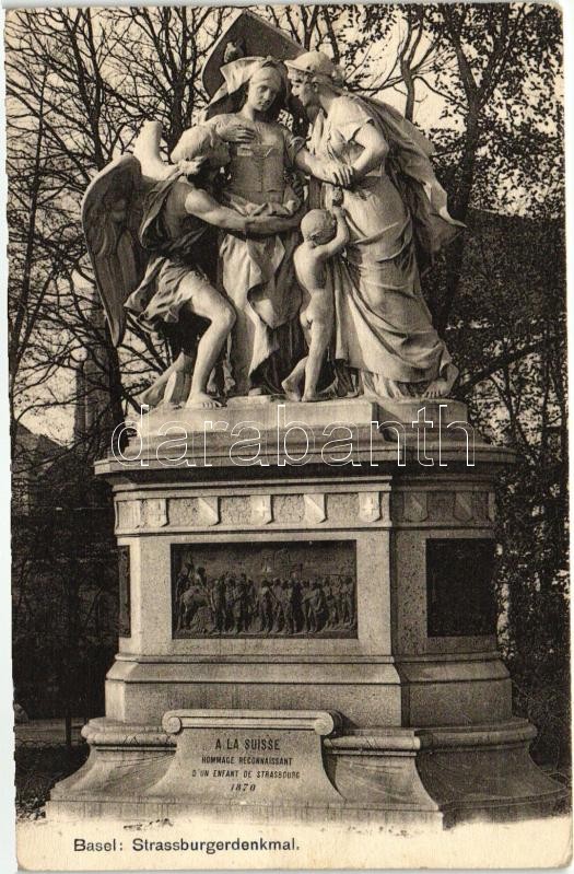 Basel, Strassburgerdenkmal / statue